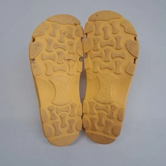 Birki's Women's Size 38/7.5-8 Yellow Flip Flops - Picture 4 of 5